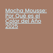 Mocha Mousse como Color del Año en diseño gráfico